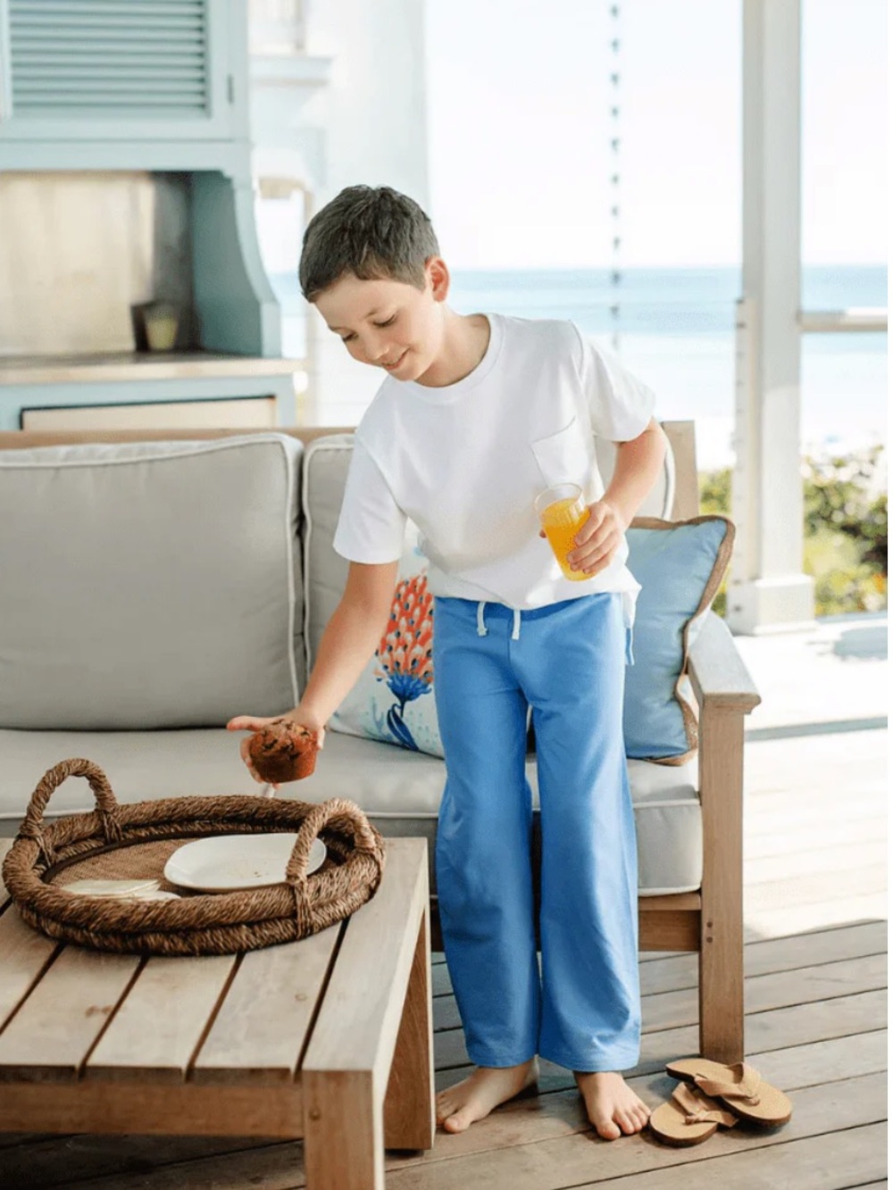 The Beaufort Bonnet Company-navy Blue Sunday Style sweatpants